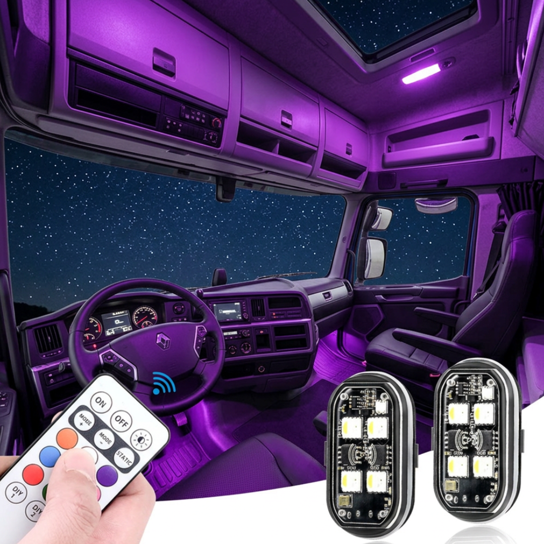 Luces LED´s Para CAMIONES Interio/Exterior