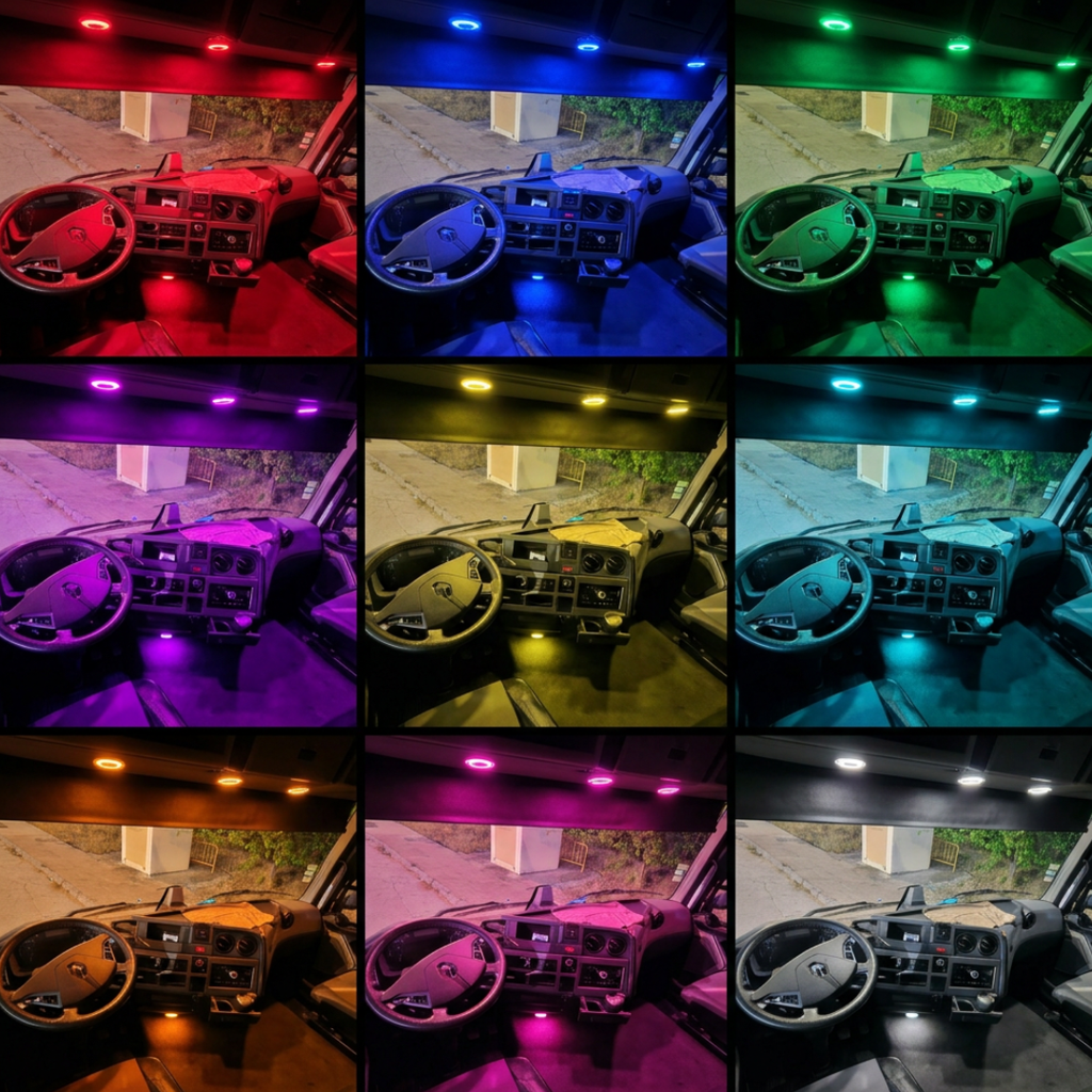 Luces LED´s Para CAMIONES Interio/Exterior